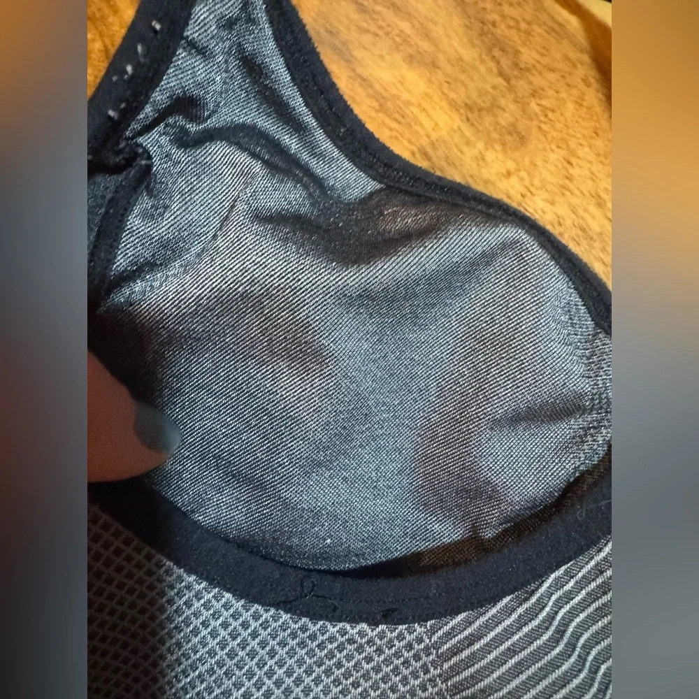 Nike Dri-fit Gray Crop Top Bra